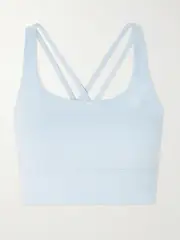 [lululemon] lululemon - Energy Longline Luxtreme™ Bra Medium Support, B-d Cups - Light blue - US8 US 8 Blue
