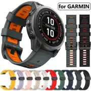 Quickfit For Garmin Epix Pro Fenix 3 5 5X 6 6X 7 7X Pro 965 Silicone Strap Band