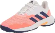 adidas Womens Courtjam Control Tennis Shoes Size Acid Red/Legacy Indigo/Turbo 10