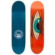 Toy Machine Skateboard Deck Mad Eye 8.0 Inch Orange - Board including Griptape