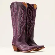 Ariat Womens Casanova Western Boot | Color: DEEP AMETHYST/Purple | NEW/NIB