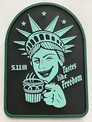 *BRAND NEW* 5.11 LIBERTY COFFEE PATCH “TASTES LIKE FREEDOM” STATUE OF LIBERTY
