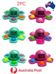 Octopus Hand Spinner Pop It Fidget Toy - 2 PC