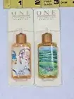Vtg ONE UNLIMITED PERFUME 1 EMERALD ISLE & 1 MALAGA Sample Mini Size ~ RARE