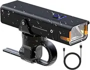 Derwrtup Front Light for Bike | Rechargeable Bike Lamp,Lightweight Bright Waterproof Fog Light for Nighttime Ensuring Visibility Outdoor Travel Commuting Safety Night Riding Dark Road