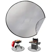Fire Pit Mat 36 inch Round Under Grill Mat Fireproof Mat for Under Fire Pit F...