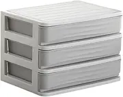 SEWACC Desktop Document Holder Stacking Storage Box for Efficient Organization and Tidy Desks for Home Office Accessories and File Storage