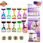 Calming 10 Pack Liquid Motion Bubbler Timers - Perfect Sensory Play for Everyone
