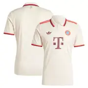 Bayern Munich adidas 24/25 Third Jersey - Cream/Beige - Slim Fit XL