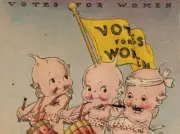 Votes for Women [Kewpies] : Rose Cecil O'Neill : Archival Quality Art Print