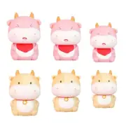 Cartoon Cattle Cow Piggy Coin Box Money Saving Pot Chinese Zodiac Year Ox