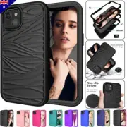 For iPhone 15 14 13 12 11 Pro Max XR X 8 7 Shockproof Liquid Silicone Case Cover