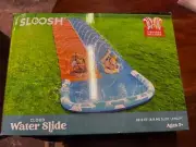 NEW 22.5 FT Sloosh Dual Water Slide w/ Boogie Boards