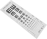 HEALEEP Eye Testing Chart Standard Eye Chart for Long-lasting for School Home Use