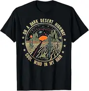 [JIAGANYI] Retro on A Desert Highway Cool Wind in My Hair T-Shirt