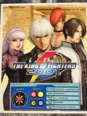 The King Of Fighters 2001 Neo Geo Arcade Marquee