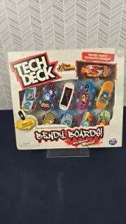 Tech Deck Trend Bendy Boards Mini Skateboard Erasers School Office Supply