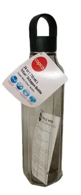 Reusable Water Bottle Copco Tritan Octagon Clear BPA Free 24 OZ NEW