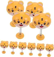 Cute Animal Bobblehead Decor Pcs Tiger Helmet Ornament Home Office Decoration