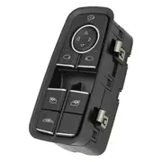 Car Front Power Window Mirror Switch for 911 718 991 99161315702DML LHD Black