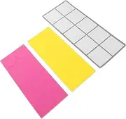 TEHAUX 4 Giant Foam Ten Frames Ten Frames Magnetic Counters for Early Math Learning Engaging Classroom Math Manipulatives Enhance Cognitive Skills Visual Learning