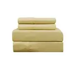 Solid Gold Top Split King: Adjustable King Bed Size Sheets, 4PC Bed Sheet Set...