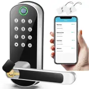 Digital Smart Keyless Keypad Entry Passcode Code Door Lock Fingerprint Biometric