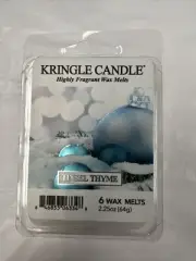 Tinsel Thyme - Kringle Candle Scented Wax Melts 2.25 oz (1-Pack) New