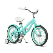 Freesia Girls Bike Cruiser for 2 3 4 5 6 7 Years Old Kids, 12 14 16 Inch Retr...