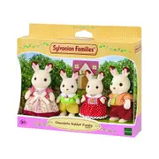 4pc Sylvanian Families Chocolate Rabbit Family Kids/Child Miniature Toy Set 3y+