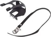 Toddmomy Cycling Toe Clip Foot Covers 4pcs Set Plastic Anti-Slip Fixed Straps Easy Install