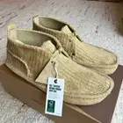 NEW Clarks x Liam Gallagher LG Collab Desert Rain Shoes Men 10 Wallabees