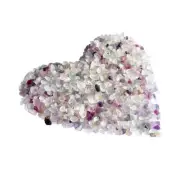 1lb Fluorite StoneNatural Crystals ChipTumbled Fluorite BulkOne Bagged Approx...