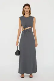 CONCAVE STONE TANK DRESS