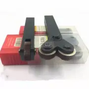 Knurling Set Single Double Wheel Linear Pitch Steel Lathe Cutter Tool 0.4mm-2mm