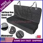 Scratchproof Pet Rear Row Bench Seat Cover Protector Universal For Car Truck SUV