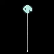 Tent Stake - Windproof Tent Stakes Pegs | Steel Nails with Hole and Hook 60 Degrees Windproof Function for Canopies Fishing Umbrellas Camp Use