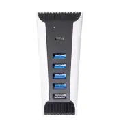 6 in 1 USB Hub 5 USB A+1 USB C Ports High Speed Adapter for 5 I6C14368