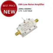 20MHz-4000MHz LNA Low Noise Amplifier RF Amplifier Module f/ Beidou VHF UHF VTX