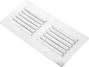 BBQ Ventilation Panel Stainless Steel Grill Air Vent Cover Fire Pit Ventilation Screen Outdoor Kitchen Vent Louver Venting for BBQ Easy Install