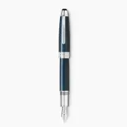 Montblanc Meisterstück Solitaire Blue Hour Le Grand Fountain Pen M #112889