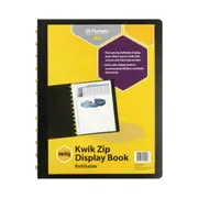 Marbig Kwik Zip Display Book A4 (20 pages)