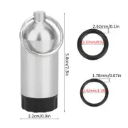 Diving Cylinder O Rings Aluminum Alloy Diving Cylinder Storage Bottle For HO