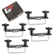 u-Bracket Mounting Set Roof Box Mounting 80 MM Powder Coated for Audi Q2 Q3 Q5
