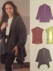 New Look Sewing Pattern 6249 Ladies Misses Jacket Size XS-XL Uncut