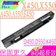 A41-X550A 電池(8芯超長效) 適用華碩 ASUS A450,A550,D452 D552,E450,E550,F450,F452 K450,K550,D550,D551,F452,P550,P552,P450,P512