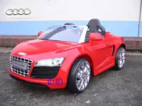 在飛比找Yahoo!奇摩拍賣優惠-*【鉅珀】原廠授權Audi R8 2.4G遙控時速1~3公里