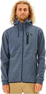 [Rip Curl] Men's Departed Anti Series Technical Zip Up Hooded Sweatshirt