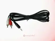 3.5mm Audio To 2 RCA Y Adapter Cable For Polk Audio Wireless Surround Speakers