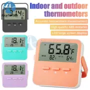 Electronic LCD Digital Mini Thermometer Home Use Indoor Outdoor ℃/℉ Switchable